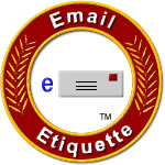 business email etiquette logo