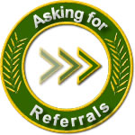 Asking for Referrals logo