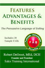 Features Advantages Benefits Book Cvr