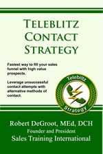 Teleblitz Contact Strategy book cover